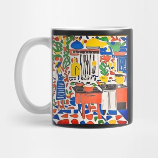 A woman in the kitchen-Matisse inspired Mug